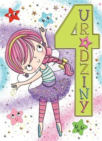 Produktbild Karte B6 Geburtstag 4 - Tänzerin