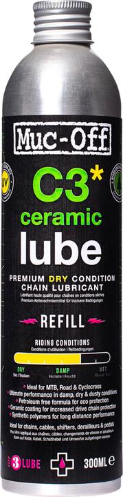 Produktbild Muc-Off C3 Dry Ceramic Lube 300ml (300 ml, Kettenöl)