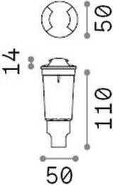 Immagine prodotto Ideal lux WAY G9 luce da incasso ⌀50mm nero IP67 bianco neutro 269719 (170 lm, G9, IP67)