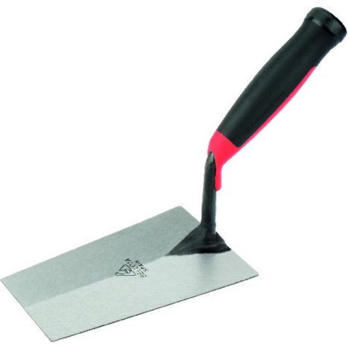 Magni, Cazzuola + Spatola, Bellota TRF44ABM - Truelle de Maçonnerie Nord avec Lame Forgée et Manche Bi-matière, Outil pour les (11.50 cm)