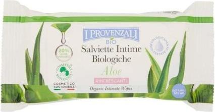 Actual product image I Provenzali Organic Refreshing Wipes Aloe