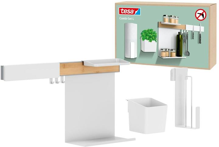 Image du produit tesa Organiseur de cuisine Combi-Set L à coller
