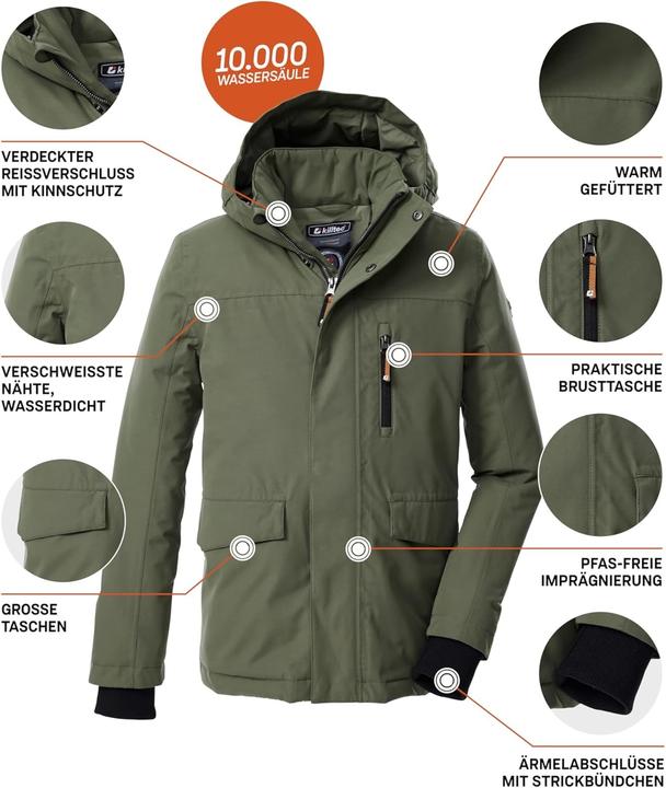 Produktbild Killtec Outdoor-Jacke mit Kapuze (152)