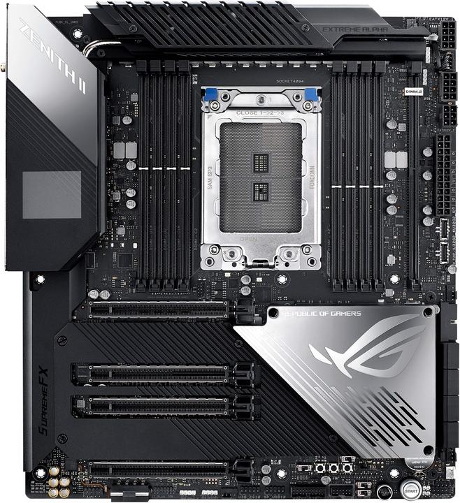 Actual product image ASUS ROG Zenith II Extreme Alpha (TRX4, E-ATX)