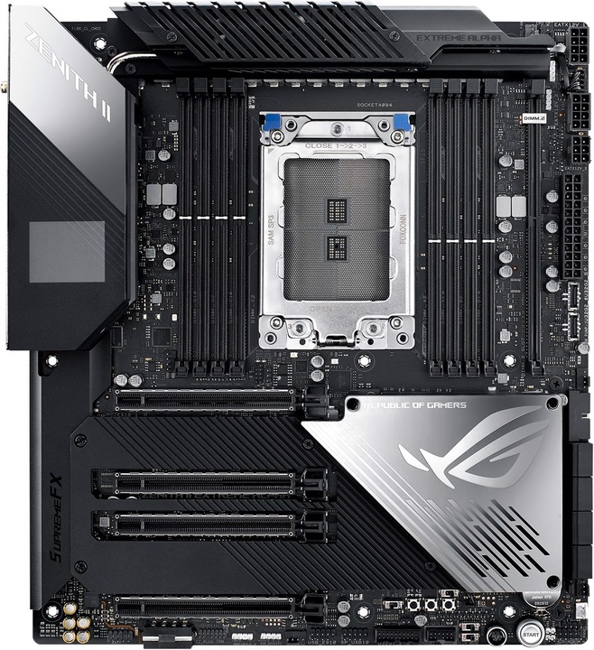 Actual product image ASUS ROG Zenith II Extreme Alpha (TRX4, E-ATX)