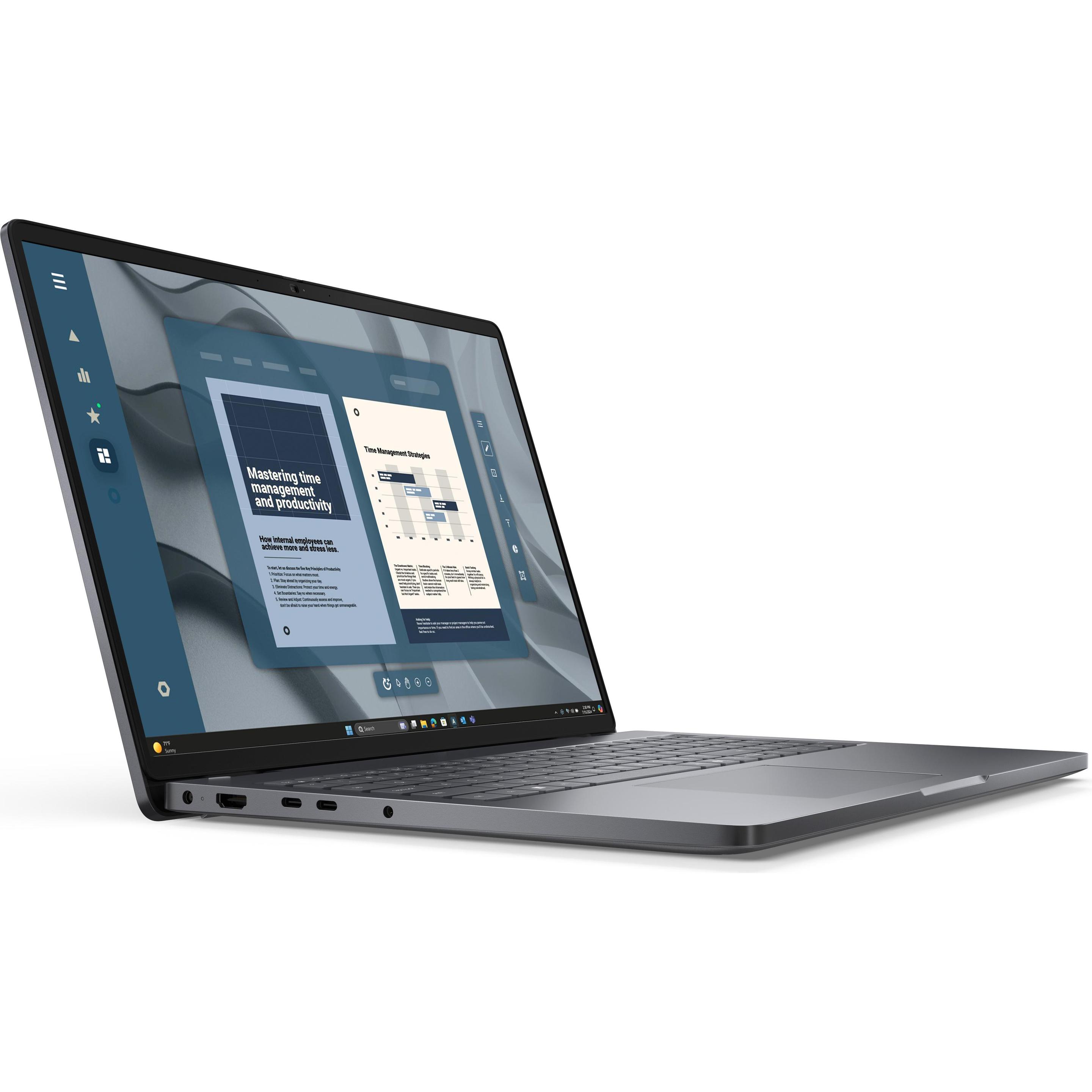 Dell PRO 16 PC16255 AMD RYZEN 5 (16", AMD Athlon 220GE, 16 GB, CH), Notebook, Nero