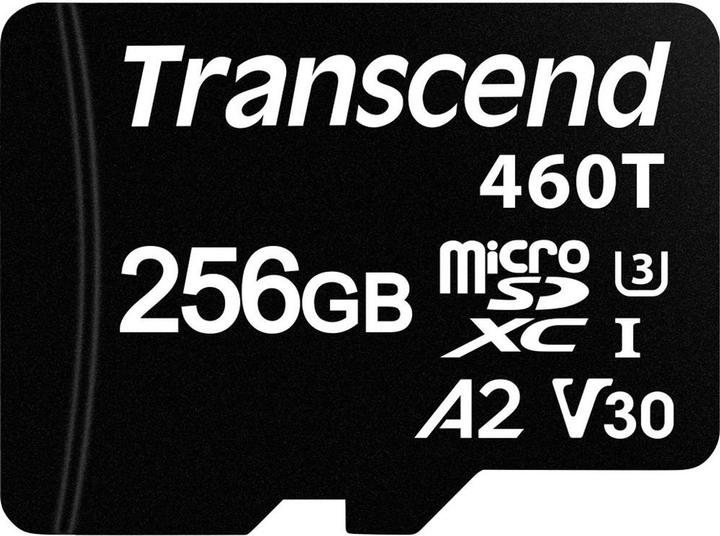 Produktbild Transcend TS256GUSD460T-VS1 microSD-Karte Retail 256 GB (256 GB, microSDXC, U3, UHS-I)
