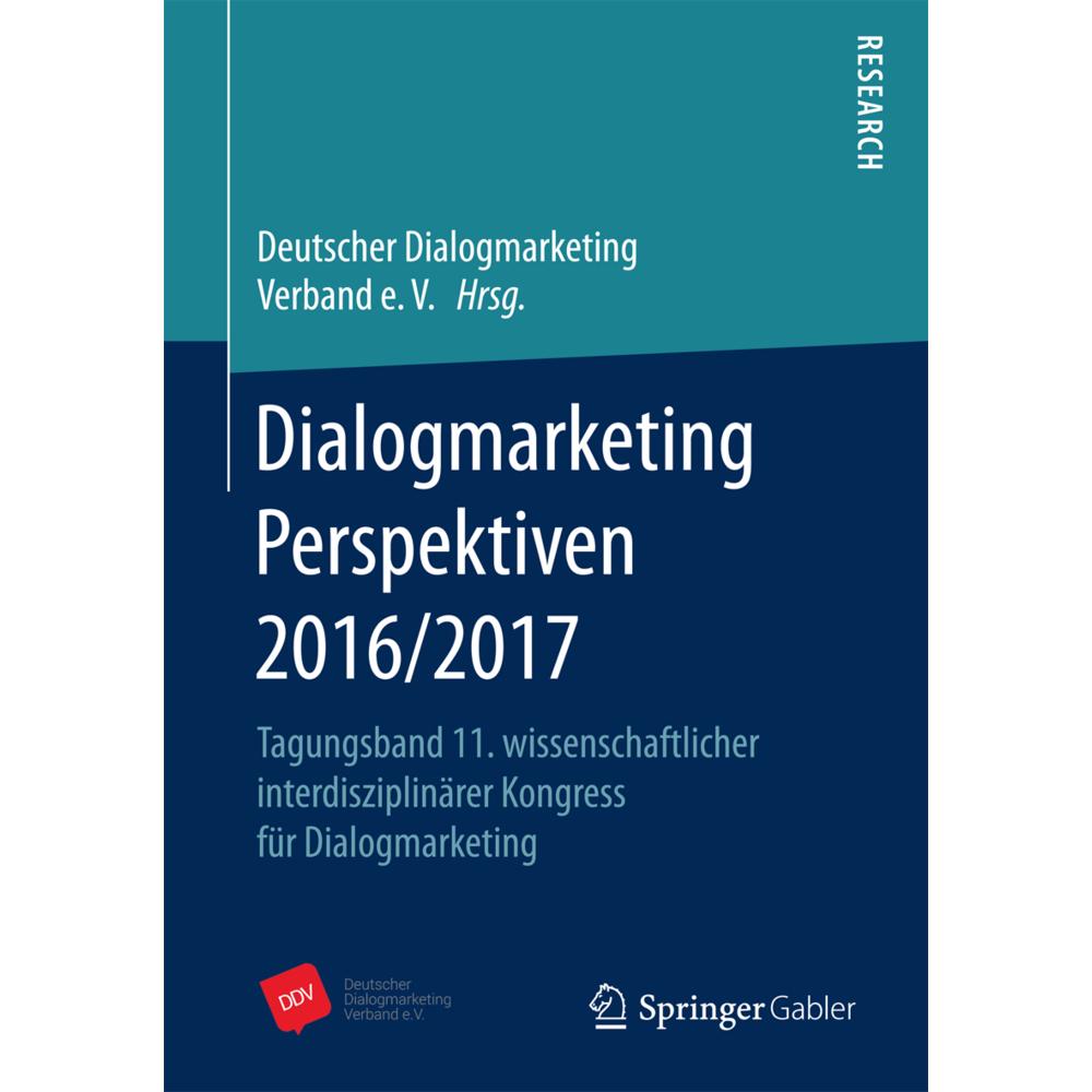 Dialogmarketing Perspektiven 2016/2017, Fachbücher von DDV