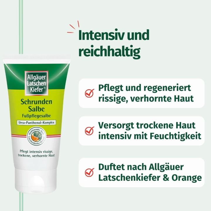 Label énergétique Allgäuer LK Pommade contre les crevasses LK - Orange, 75 ml de pommade (75 ml)