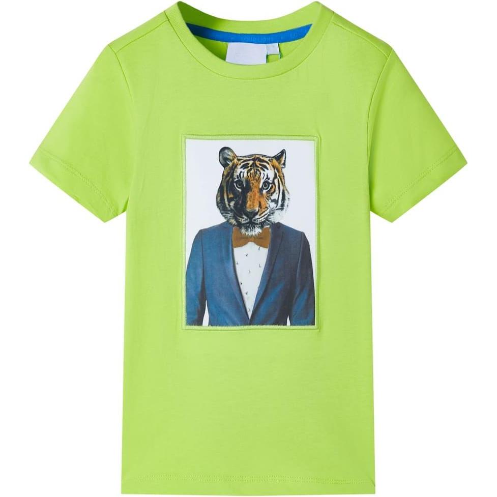 VidaXL, Jungen, Shirt, Jeppe, Grün, (116)