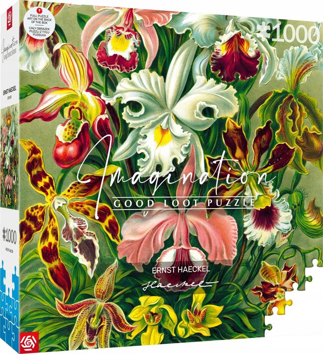 Productafbeelding Good Loot Puzzel Goede buit 1000 Verbeelding Ernst Haeckel Orchidea / Orchidee (1000 onderdelen)
