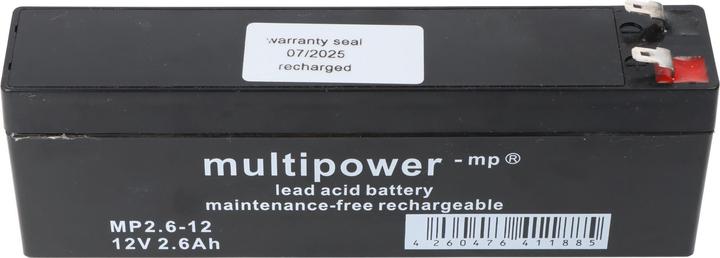 Produktbild Multipower MP2,6-12 2,6Ah USV-Batterie (12 V, 2.60 Ah)