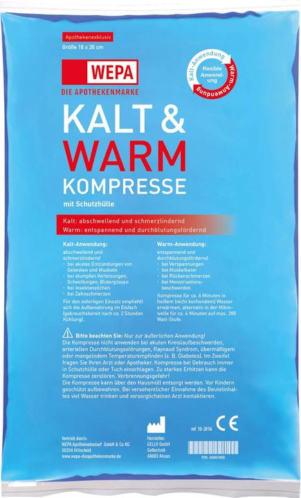 Wepa KALT WARM KOMPR 16X26CM, 1 pc KOM (1 x)