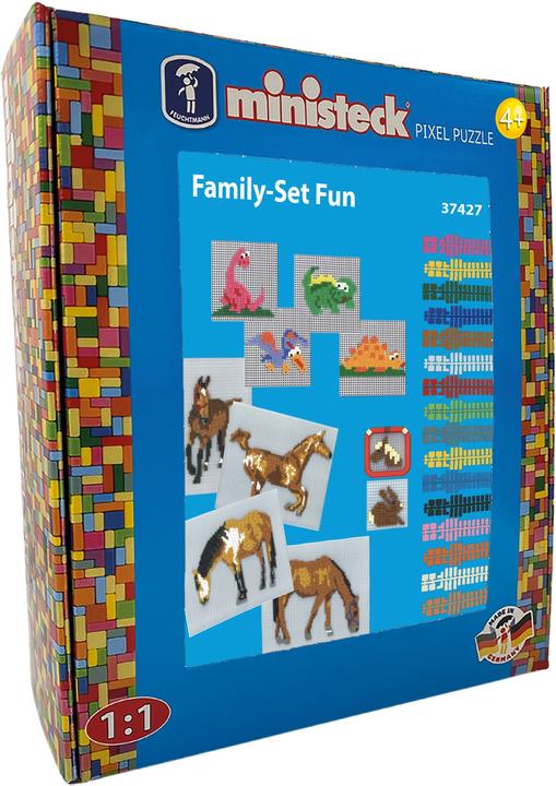 Immagine prodotto Ministeck Set famiglia Fun 1800T XL Box (1800 pezzi)