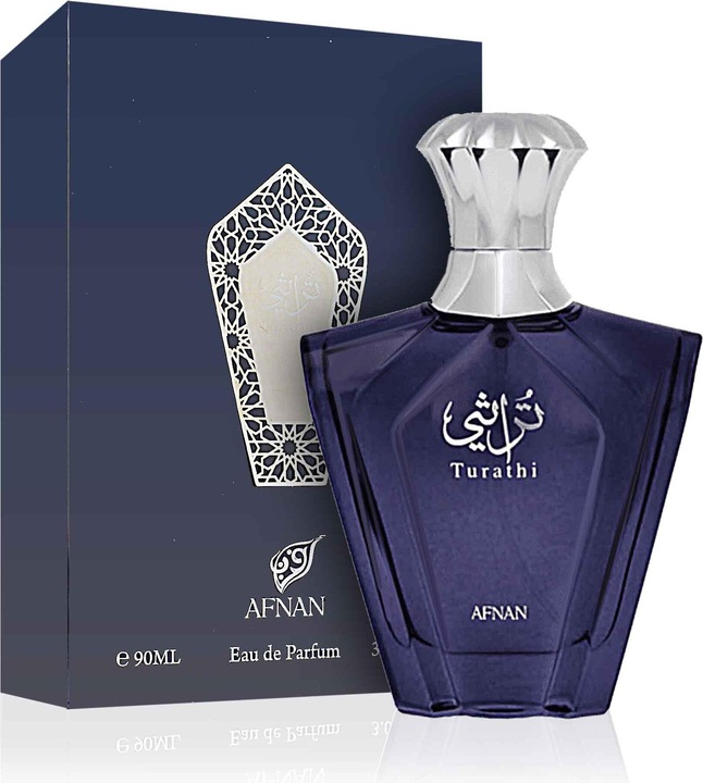 Actual product image Afnan Turathi Blue (Eau de parfum, 90 ml)