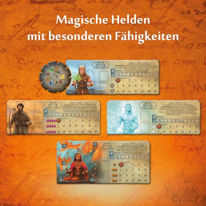 Productafbeelding Kosmos FKS6821490 - Magische Helden: De Legenden van Andor, 5-6 spelers, vanaf 10 jaar (NL uitbreiding) (Duits)