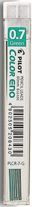 Actual product image Pilot Refills Color Eno 0,7mm green 6pcs. (6 Piece, Green, 0.70 mm)