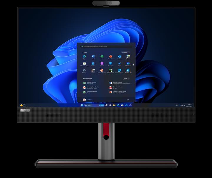 Actual product image Lenovo ThinkCentre M90a G5 AiO 23.8" FHD IPS/i5-14500/16GB/512GB SSD/DVD-RW/1yPremier/Win11 Pro/čer