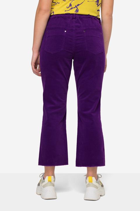 Actual product image Laurasøn 7/8 Corduroy Pants Elastic Waistband (44)