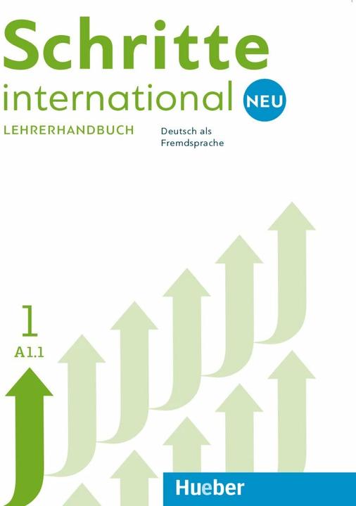 Produktbild Schritte international Neu 1. Lehrerhandbuch (Deutsch, Isabel Krämer-Kienle, Petra Klimaszyk, Susanne Kalender, 2023)