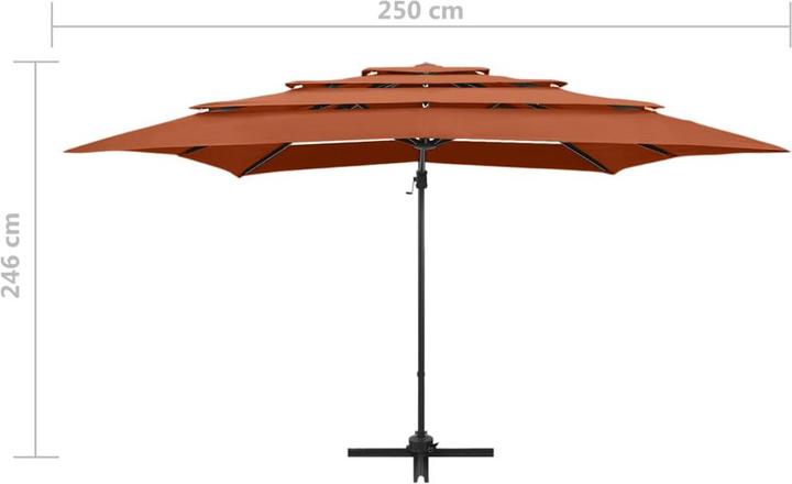 Produktbild vidaXL Sonnenschirm (2.50 m)