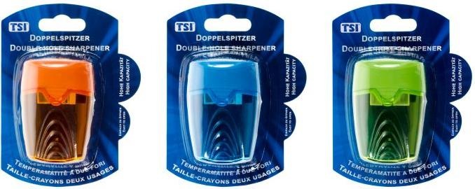 Produktbild Tsi Dosenspitzer doppelt, farb. Sortiert