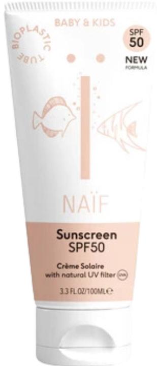 Produktbild Naïf Baby & Kids Suncream (Sonnencreme, SPF 50, 30 ml, 1 g)