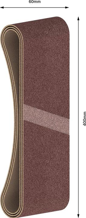 Produktbild Bosch Professional Zubehör PRO X440 Schleifband, 60 x 400 mm, G150 (150)