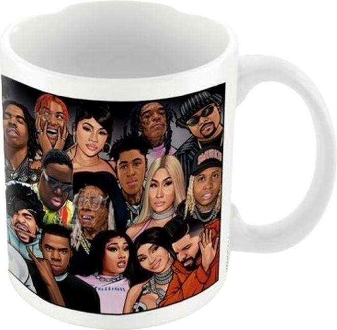 Actual product image Pyramid Hip Hop Icons 325ml Mug (325 ml)