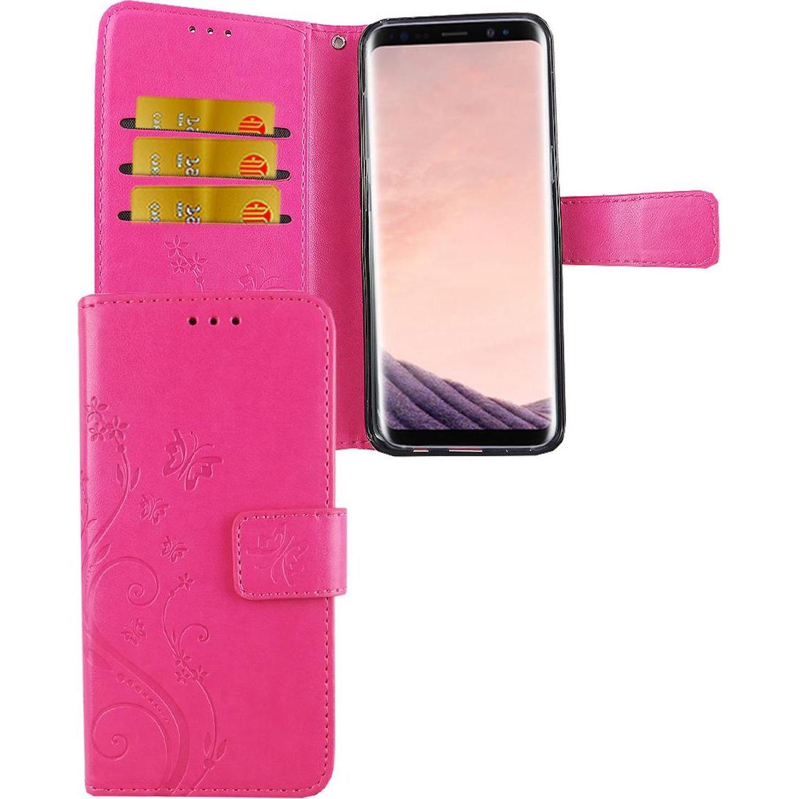 Thumbnail - König Design Hülle Handy Schutz für Samsung Galaxy S8 Case Cover Tasche Wallet Etui Bumper (Samsung Galaxy S8+), Smartph...