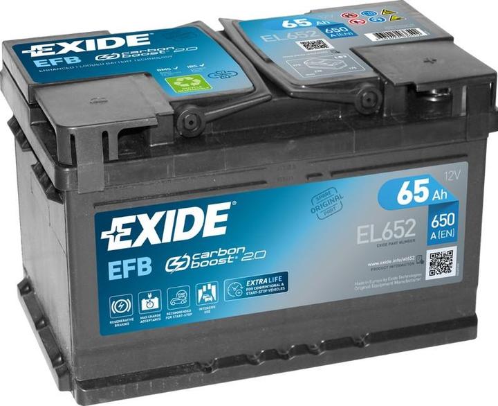 Exide Start-Stop (12 V, 65 Ah, 650 A)