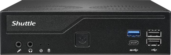 Actual product image Shuttle Barebone slim DH610V2 Intel/DDR5/black