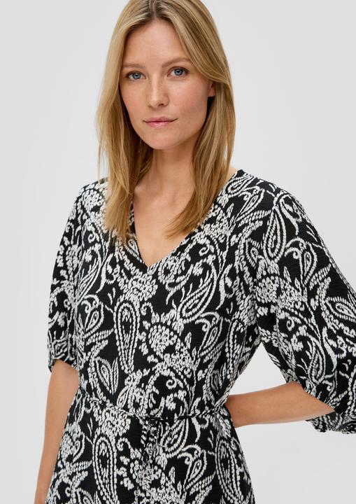 Image du produit s.Oliver Kleid Kurzes Kleid mit V-Ausschnitt (42)