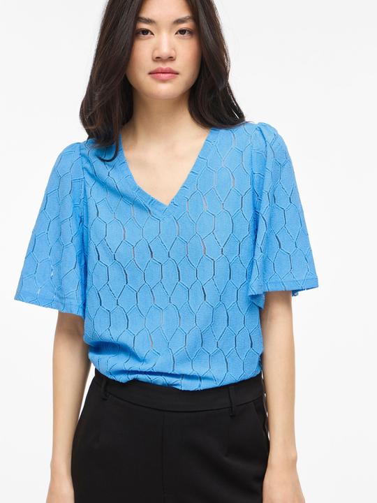 Immagine prodotto Vila VIMARCELLA V-Ausschnitt Oberteil mit kurzen Ärmeln (S)