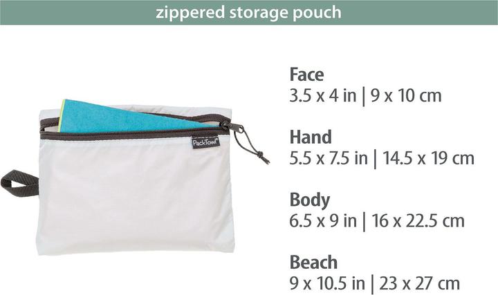 Image du produit Pack Towl Drap de bain RecPers Body, Sand Dune, 137 x 64 cm (137 x 64 cm)