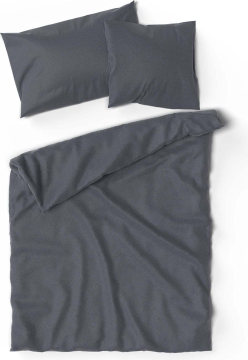 Actual product image Lotus Bettwaren Bed linen flannel uni (Pillowcase, 50 x 70 cm)