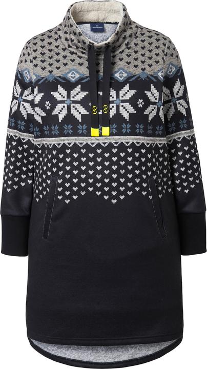 Immagine prodotto Laurasøn Abito in stile norvegese con maglia e pile, collo alto e maniche lunghe (44, 46)