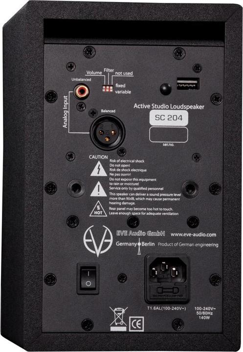 Immagine prodotto EVE audio Sc204 (Attivo, 1 pz., 50x 2 W)