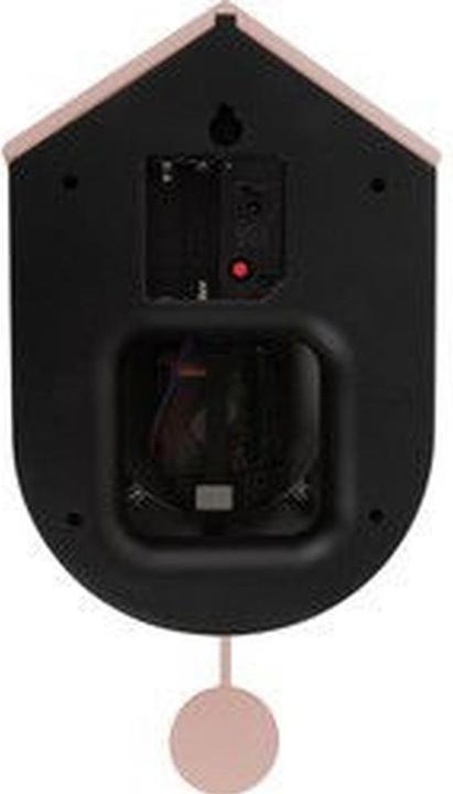 Produktbild Karlsson Wandklok Grato Cuckoo - Lichtroze - 9.2x17.5x33.2cm - Wandklok Scandinavisch