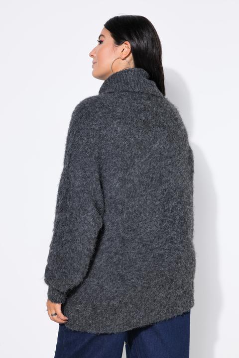 Immagine prodotto Studio Untold Maglione dolcevita dal taglio oversize in maglia pelosa (42, 44)
