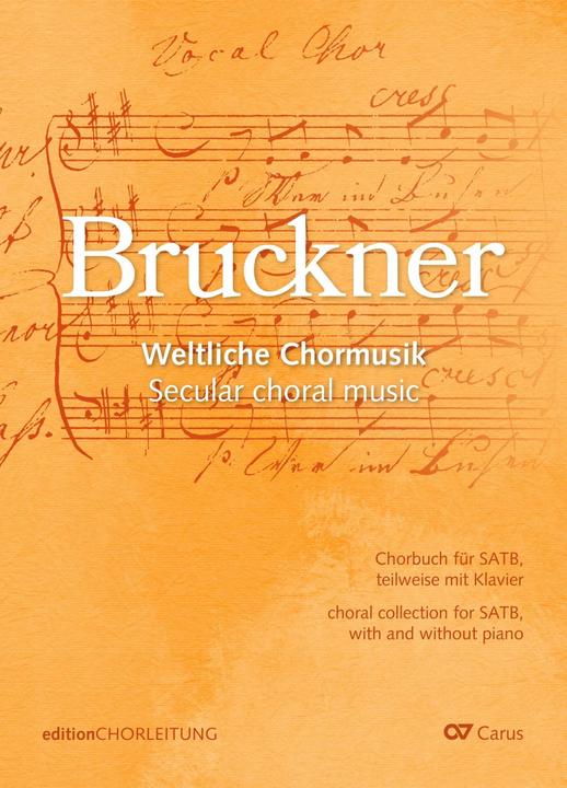Produktbild Chorbuch Bruckner (Deutsch, Englisch, Anton Bruckner, Jan Schumacher, Simon Halsey, 2023)