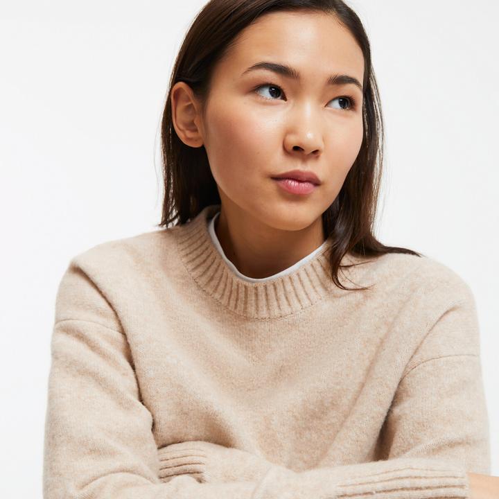 Produktbild La Redoute Collections Pullover mit rundem Ausschnitt (S)
