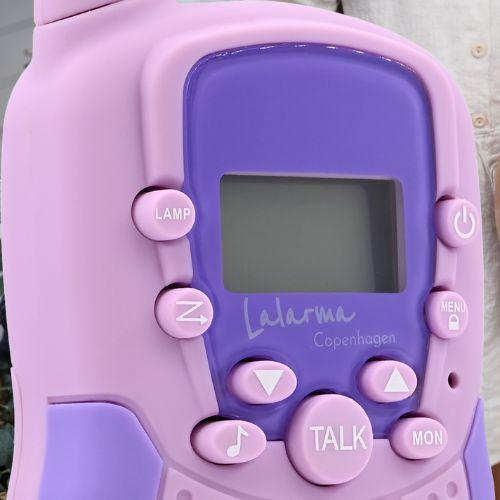 Actual product image Lalarma Copenhagen Walkie Talkie - Purple (3 km)