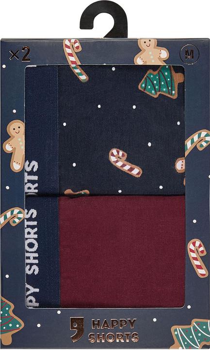 Image du produit Happy shorts Boxer Christmas (L, paquet de 4)