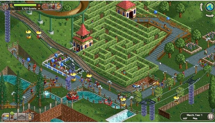 Actual product image Atari RollerCoaster Tycoon Classic (Switch, DE)