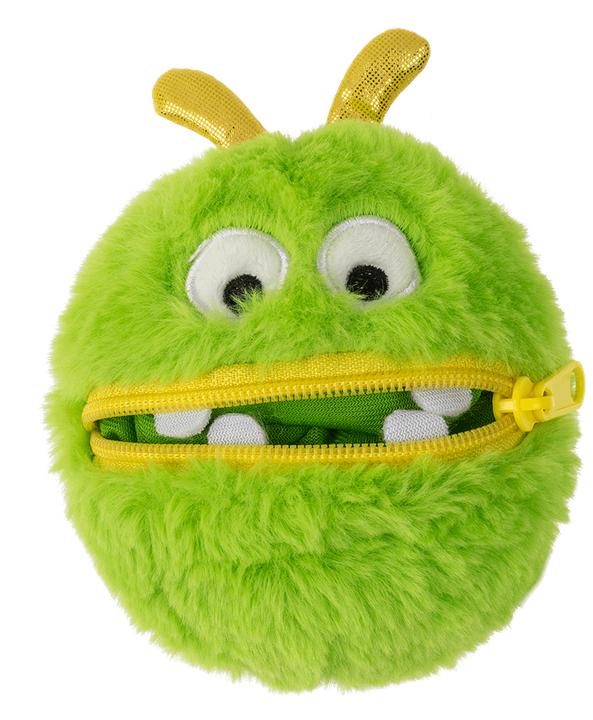 Actual product image Out of the blue Keyring Zippy Friends Worry Eater green
