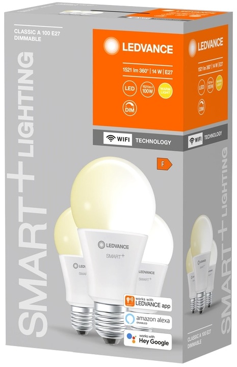 Actual product image Ledvance Classic A (E27, 14 W, 1521 lm, 1 x, F)