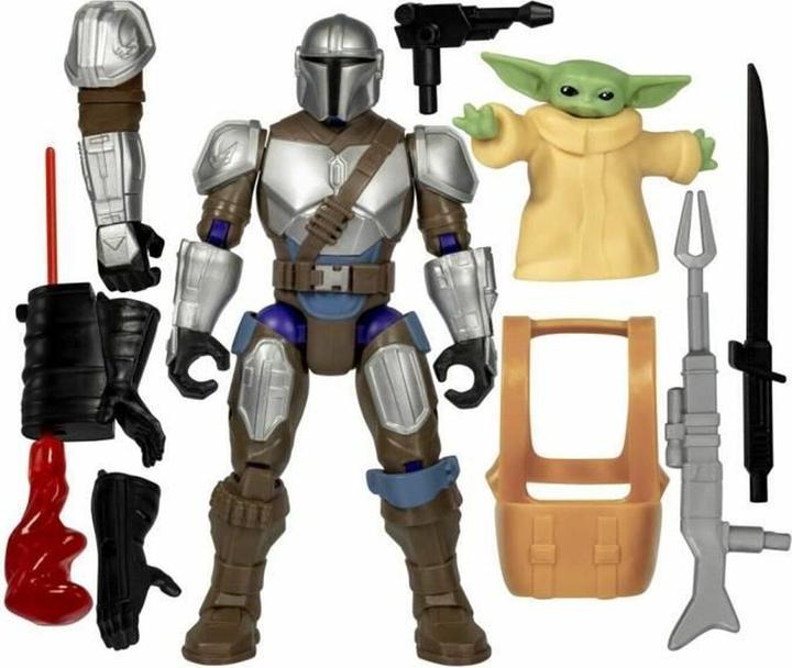Produktbild Star Wars MixMashers ™ Mandalorianer & Grogu individualisierbares Mix-And-Match Deluxe Action-Figuren