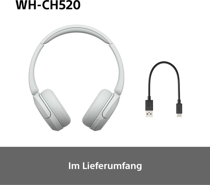 Actual product image Sony WH-CH520 (No noise cancellation, 50 h, Wireless)