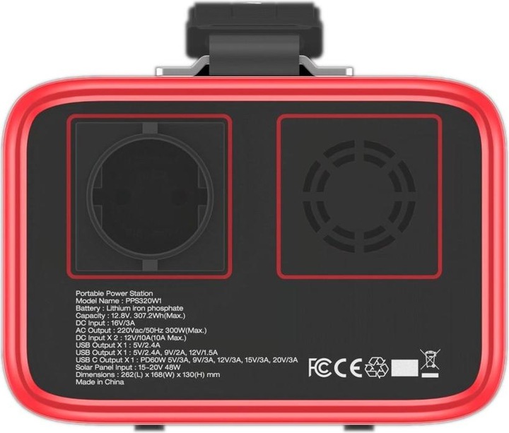 Actual product image Energizer Power Station PPS320W1 (307.20 Wh, 4.46 kg)